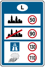 Réglementation de la vitesse