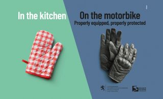 Nouvelle campagne de sensibilisation motos Bien équipé, bien protégé -  Campagnes - Portail TRANSPORTS - Luxembourg
