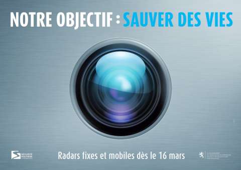 Radars fixes et mobiles - Notre objectif : sauver des vies
