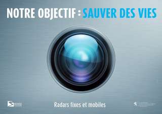 Radars fixes et mobiles - Notre objectif : sauver des vies