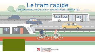 Présentation sur le tram rapide et son contexte multimodal entre Luxembourg-Ville et la région Sud