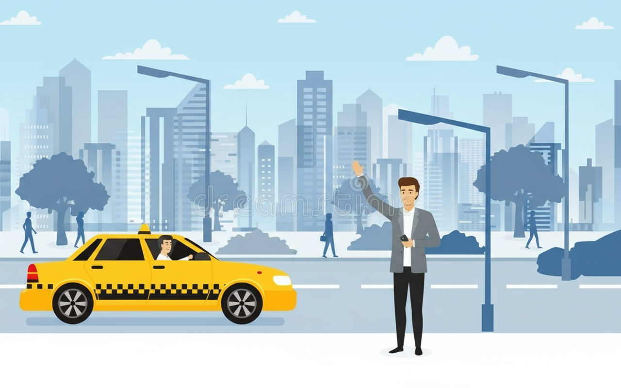 Sich fortbewegen | Taxis: Kunden