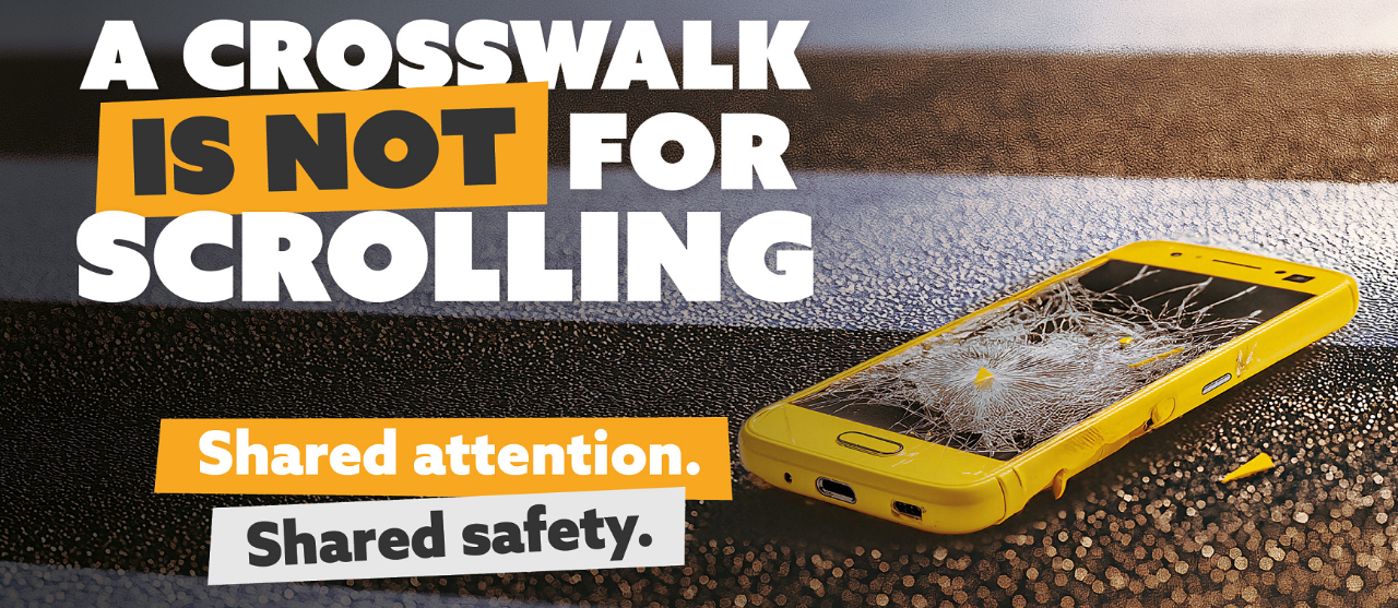Prevention and awareness-raising campaign "Pedestrian crosswalks - Shared Attention. Shared Safety."