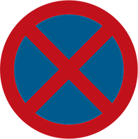 Arrêt et stationnement interdits