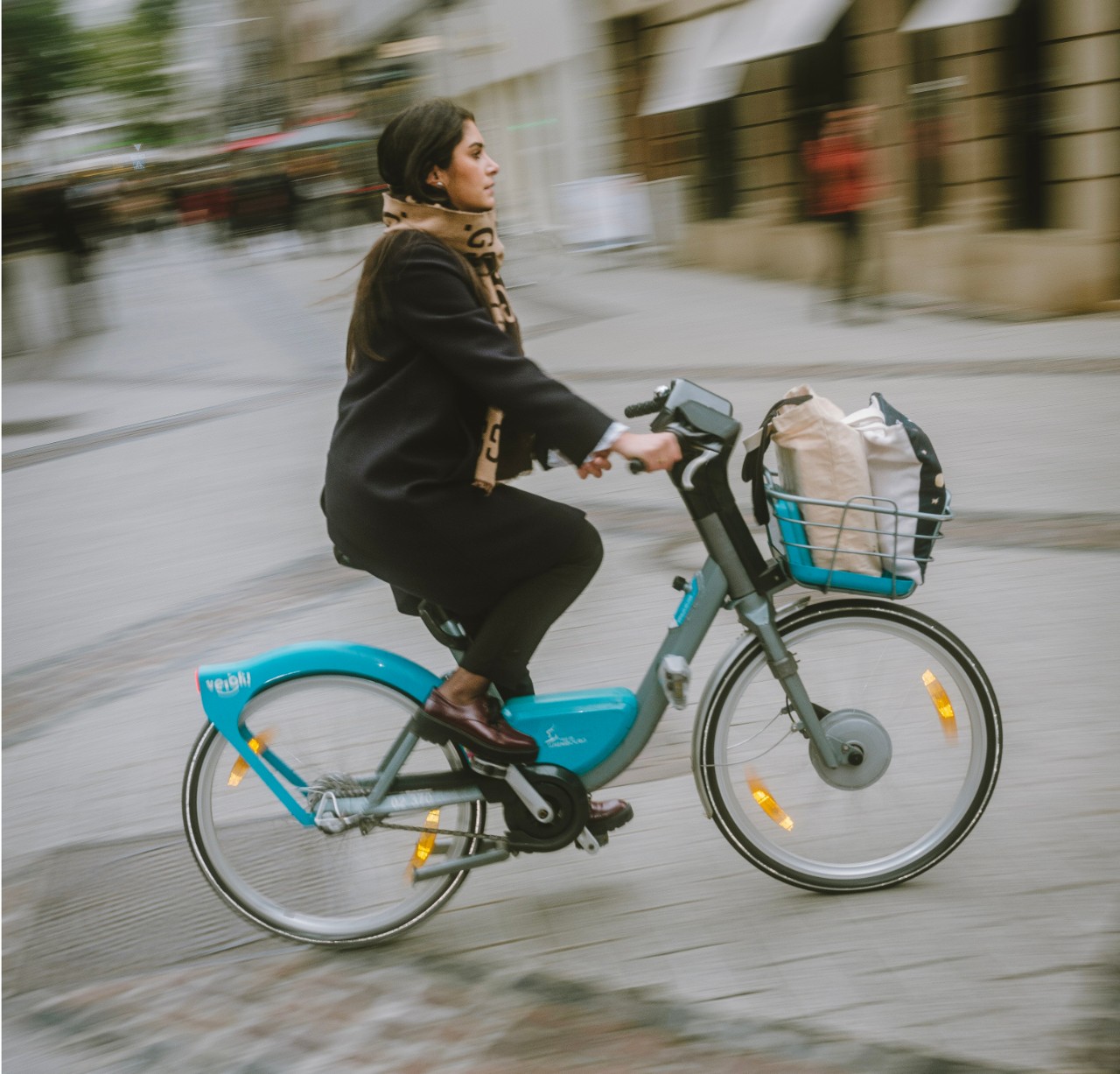 Vélos en libre-service "bike sharing"