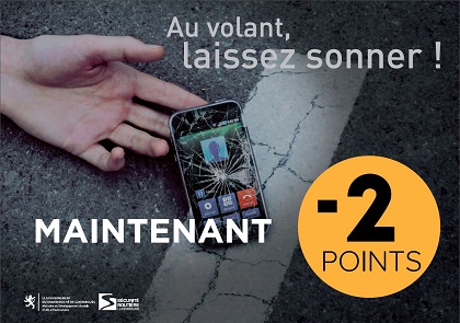 Permis à points - Au volant, laissez sonner !  (Jpeg, 971 Kb)